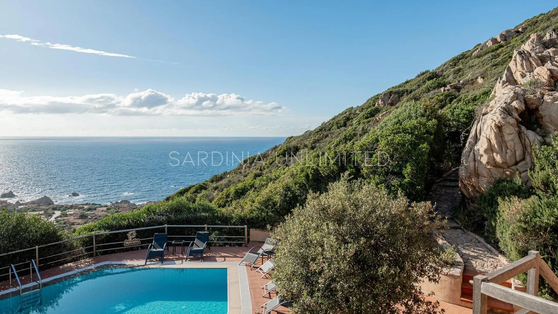 Vila Casa Rosa Blu Costa Paradiso Itálie