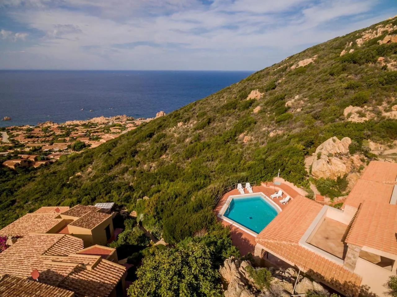 Vila Casa Rosa Blu Costa Paradiso 0*,  Itálie